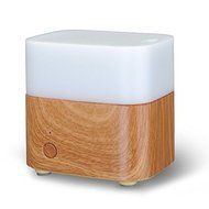 Aromatherapy Diffuser,DBTech Mini Size Square Shape Colorful Light Ultrasonic Air Purifier Oxygen Bar Humidifier... N3