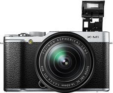 Fujifilm X-M1 Compact System 16 MP Digital Camera with 3-Inch LCD Screen - Body Only (Brown) N59