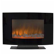 Large 1500W Heat Adjustable Electric Wall Mount &amp; Free Standing Fireplace Heater N10
