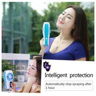 Yoosion Misting Fan Handheld Humidifier 3 Modes Rechargeable Beauty Replenishment Fan Silent Water Supply Spray...