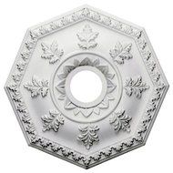 Ekena Millwork CM18NT 18-Inch OD x 3 1/2-Inch ID x 1 1/2-Inch Nottingham Ceiling Medallion by Ekena Millwork