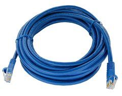Shaxon UL724M8100BU-8FB RJ45 to RJ45 Category 6 Patch Cord - Blue, 100 Feet N22