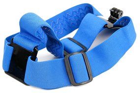 DURAGADGET Green Camo Print Fully Adjustable Head Strap Mount For All GoPro Cameras N4