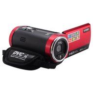DV40 16.0MP 16X Digital Zoom 2.7" TFT LCD 1280*720 HD Digital Video Camera Recorder - Black / Red N3