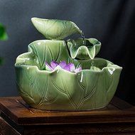 FEI&amp;S Ceramic Flowing Water humidifier living room desk creative Gifts, Home Decor is part #15