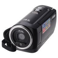 DV40 16.0MP 16X Digital Zoom 2.7" TFT LCD 1280*720 HD Digital Video Camera Recorder - Black / Red N4