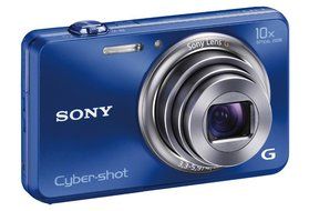 Sony Cyber-shot DSC-WX150 18.2 MP Exmor R CMOS Digital Camera with 10x Optical Zoom and 3.0-inch LCD (Red) (2012... N9