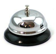 DESKTOP BELL HOTEL RING METAL COUNTER FOR SERVICE KITCHEN HOME BAR RECEPTION NEW by BARGAINS-GALORE