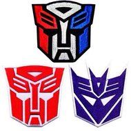 3 Transformers Autobot Decepticon Team Hero Lot Movie Iron on Patch