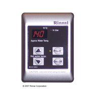 Rinnai MC-91-2S Standard Remote Controller - Residential or Commercial, 98-Degree -140-Degree F, Silver
