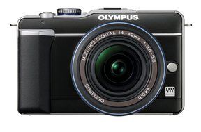 Olympus PEN E-PL1 12.3MP Live MOS Micro Four Thirds Mirrorless Digital Camera with 14-42mm f/3.5-5.6 Zuiko Digital... N18