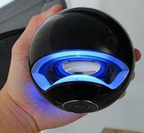 White LED Bluetooth 3.0 Stereo Speaker Flashing Lights N6
