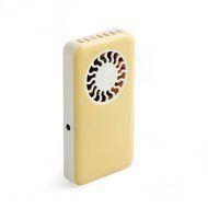 Somnr&reg;&nbsp; Yellow Mini Usb Bladeless Fan Chargeable Genuine Ultra-thin Handheld the Ifan Creative Air Conditioning...