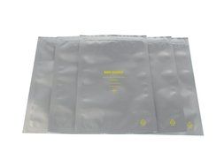Dry-Packs 6 by 10-Inch Mylar Moisture Barrier Zipper Seal Recloseable Bag, Pack of 10