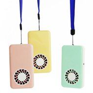 Somnr&reg;&nbsp; Yellow Mini Usb Bladeless Fan Chargeable Genuine Ultra-thin Handheld the Ifan Creative Air Conditioning... N2