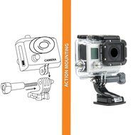 Action Cam Surf Mount Bundle with Chest Strap , Float Grip , Wrist and Adhesive Surfboard Mounts for GoPro Hero4... N7