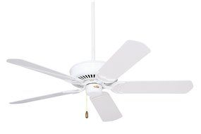 Emerson Ceiling Fans CF755BS Designer 52-Inch Energy Star Ceiling Fan, Light Kit Adaptable, Brushed Steel Finish