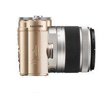 Pentax QS-1 champagne gold zoom kit 12.4MP Mirrorless Digital Camera with 3-Inch LCD (Champagne Gold) N2