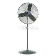 Oscillating Pedestal Fan, 24" Diameter, 1/4hp, 7525cfm