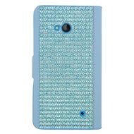 HJ POWER[TM] Nokia Lumina 640 Luxury Diamond FDS77 Leather PU WALLET POUCH Cover + [Free HJ POWER Stylus] EGWPDW3... N6