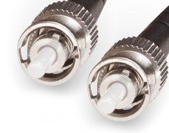 OM3 LC-ST 10Gb 50/125 Multimode Duplex Fiber Cable - 8 Meter N3