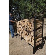 Roughneck Covered Firewood Rack - 4ft.L, Model# 90350 N5
