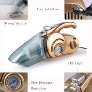 Wet &amp; Dry Cleaner, Smartlife15 Turbo 12V 100W Portable Mini Handheld Vacuum Cleaner for Car Home Travel Outdoor N4