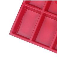 9-Cavity Rectangle Premium Silicone Mini Bread loaf pan, Soap Bar and Resin Mold N2