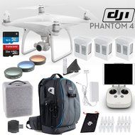 DJI Phantom 4 Bundle: Includes 3 Phantom 4 Batteries, Polar Pro Drone Trekker Backpack, Polar Pro Filter Kit,... N7