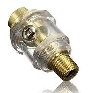 1/4 Inch BSP Mini In-Line Oiler For Pneumatic Tool&amp;Air Compressor Pipe