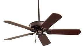 Emerson Ceiling Fans CF755BS Designer 52-Inch Energy Star Ceiling Fan, Light Kit Adaptable, Brushed Steel Finish N2