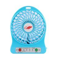 AceAbove Mini Portable Wireless Rechargeable Super Strong Wind Desk Fan W/ Rechargeable Battery - 3 Mode Wind...