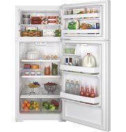 Ge REFRIGERATORS 2480950 15.5 Cu. ft. Top-Freezer Refrigerator, White, Reversible Door Swing