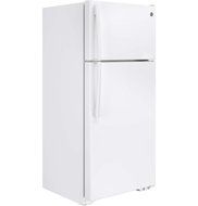 Ge REFRIGERATORS 2480950 15.5 Cu. ft. Top-Freezer Refrigerator, White, Reversible Door Swing N2