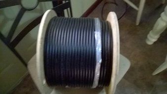 Times Microwave LMR400 Bulk Coaxial Cable Reels | LMR-400 coax on wooden spool Plus MPD Digital (TM) Magnet (250... N9