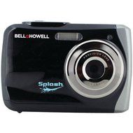 BELL+HOWELL WP7-BK 12.0-Megapixel WP7 Splash Waterproof Digital Camera (Black)