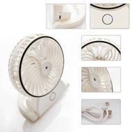 LEDMO Mini Misting Cooling Desktop Fan, 4-inch Vanes 3 Speeds Portable Mini USB Rechargeable, cooling fan, rechargeable...