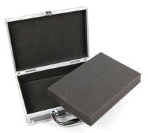 Protective Silver Aluminium Flight Case With Shock Absorbing D.I.Y Customizable Foam Interior - Compatible with... N4