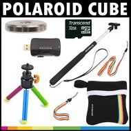 Polaroid Deluxe ESSENTIAL KIT For The Polaroid Cube, Cube+ Video Action Camera - Great Add On Package N3