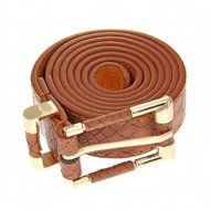 SymWell(TM) Fashion Women Female Leather Belt Crocodile Grain Waistband Girdle Belts N3