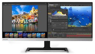 Philips 277E6QDSD 27 Class IPS LED Monitor w/ MHL-HDMI N26