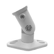 EZ Mounts - 6 White Universal Satellite Speaker Mounts / Brackets for Walls and Ceilings Works with Bose, Denon... N4