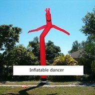 Uuni-WT&reg; 4M Height Hot Inflatable Advertising Air Dancer Tube Man Sky Dancer with blower 220V/110V N2