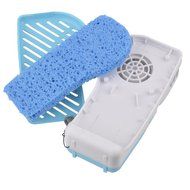 Ebest Blue Hand Held Portable Fan Air Conditioning Conditioner Water Cool Cooler USB Battery Operated N3