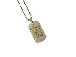 Storite Fashion Alphabet "N" Locket/Nackless Metal Finish