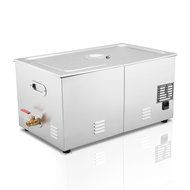 OrangeA Ultrasonic Cleaner Ultrasonic Cleaner Solution Heated Ultrasonic Cleaner 15L for Jewelry Watch Cleaning... N59