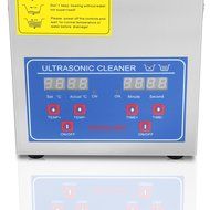 OrangeA Ultrasonic Cleaner Ultrasonic Cleaner Solution Heated Ultrasonic Cleaner 15L for Jewelry Watch Cleaning... N63