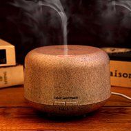 High-end Atmosphere USB Humidifier,HighpotPure Solid Wood LED Mini Air Diffuser Beatles Humidifier Purifier Atomizer... N27
