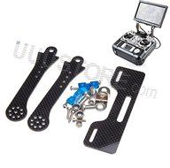FPV Combo System 5.8Ghz 5.8G 200MW Transmitter Receiver Monitor 900TVL ccd Camera for DJI and sjcam N4