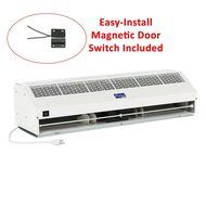 Awoco 36&rdquo; Super Power 2 Speeds 1400 CFM Indoor Air Curtain with an Easy-Install Magnetic Door Switch